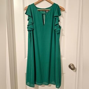 Vince Camuto, Green Dress, Size M